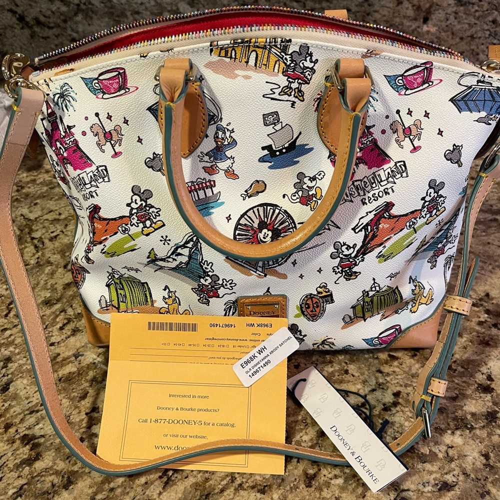Dooney & Bourke White Disney Resort Bag